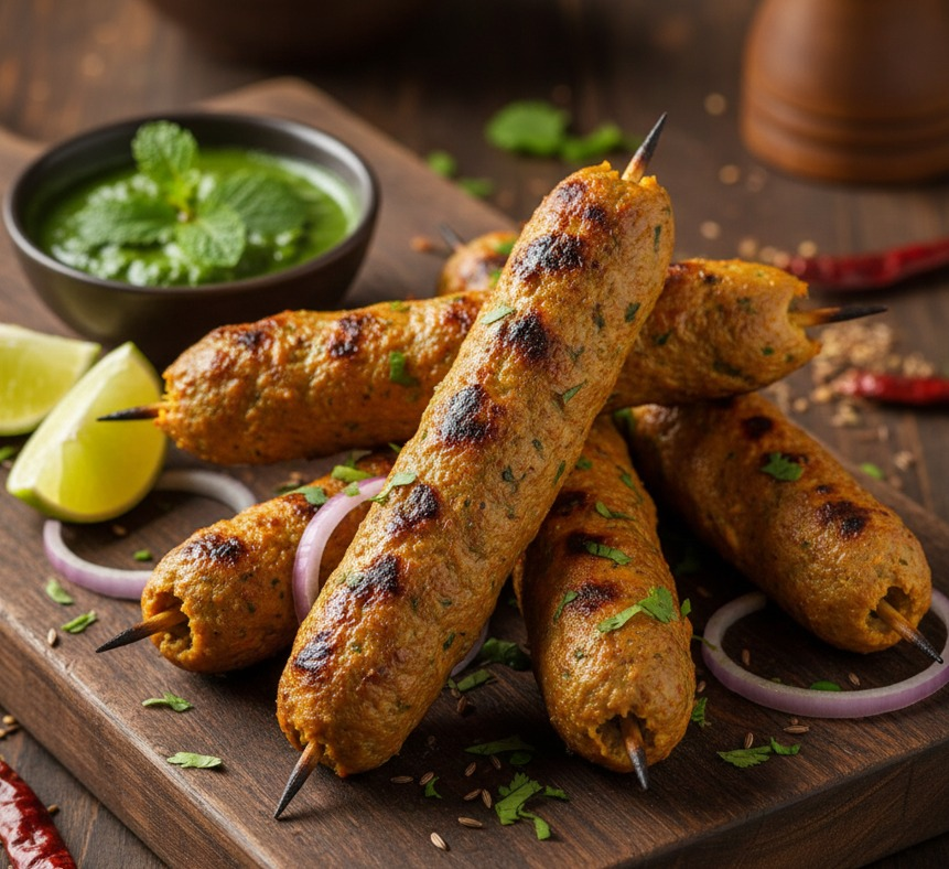 Chicken Seekh Kabab